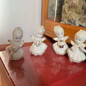 Vintage porcelain angels